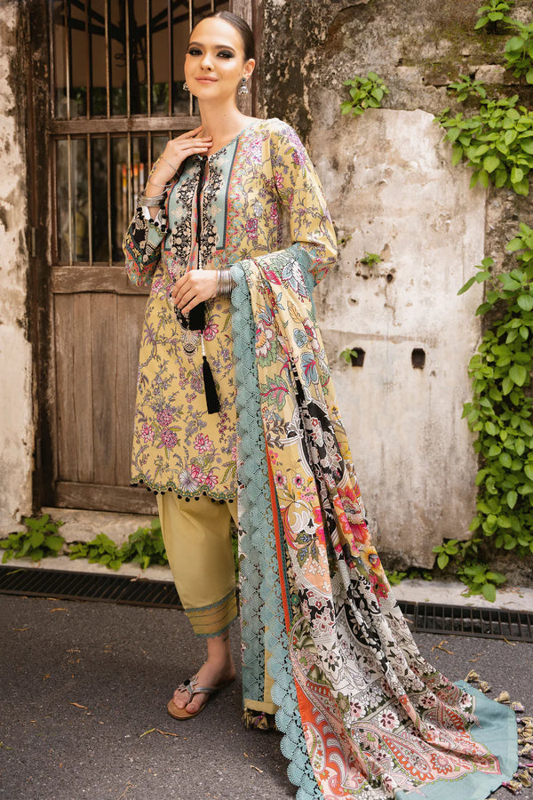 JADE URBANE PRINTED UN-STITCHED 3PC | 20587 A