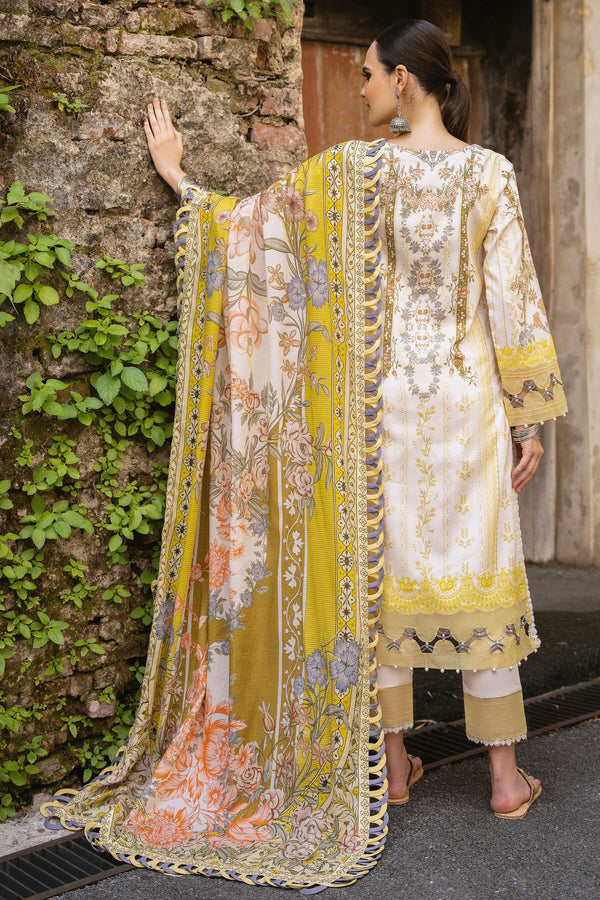 JADE URBANE PRINTED UN-STITCHED 3PC | 20590 A