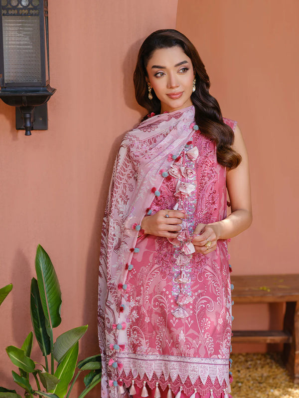 JADE URBANE EMBROIDERED CAMBRIC LAWN | D-05