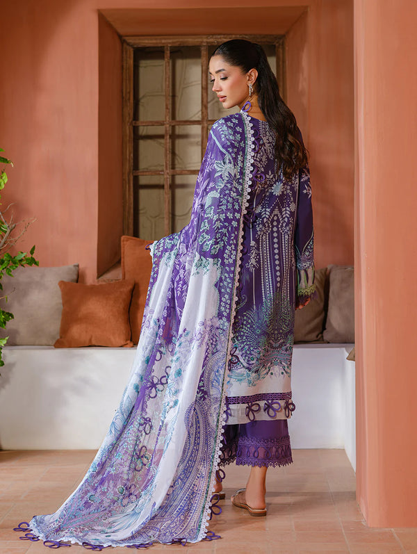 JADE URBANE EMBROIDERED CAMBRIC LAWN | D-07