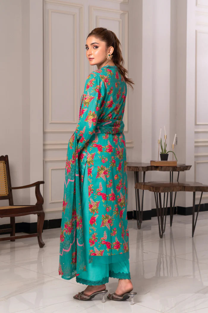 RANIA BY JOHRA UN-STITCHED 3PC | JH-976-RI