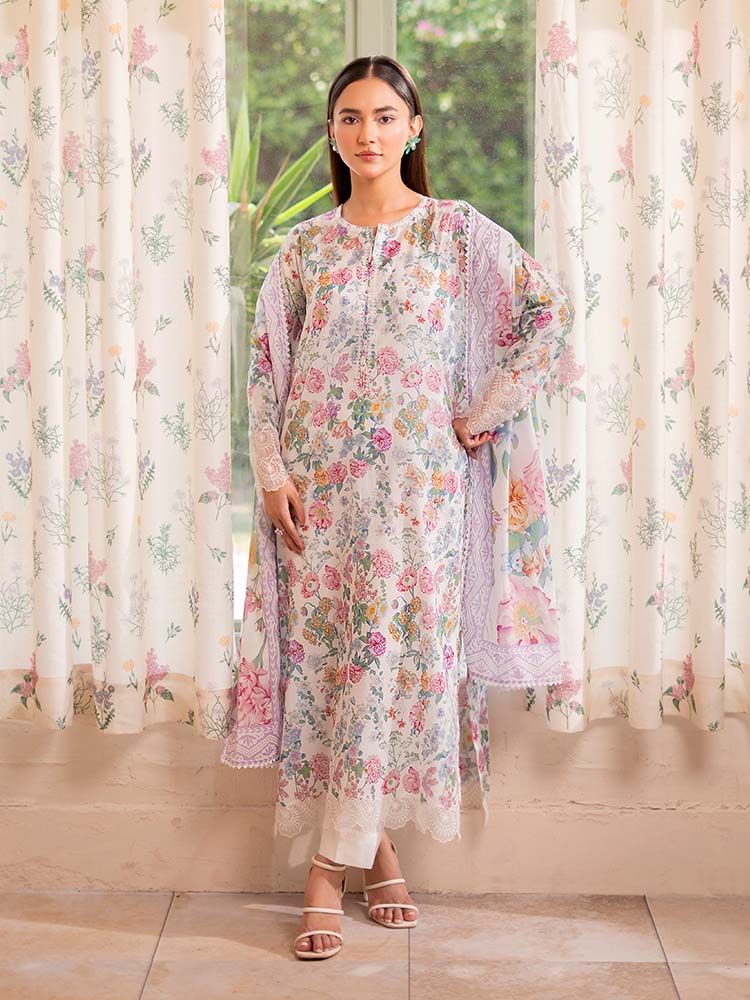 SAYA BY BRENISH UN-STITCHED LAWN | D-09