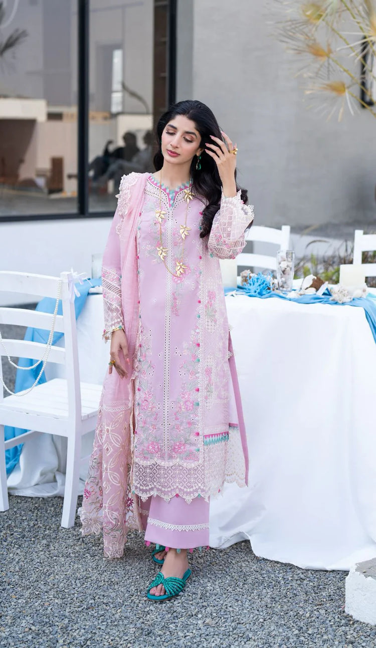 SAAGAR BY AABYAAN LUXURY FESTIVE LAWN | RAQS