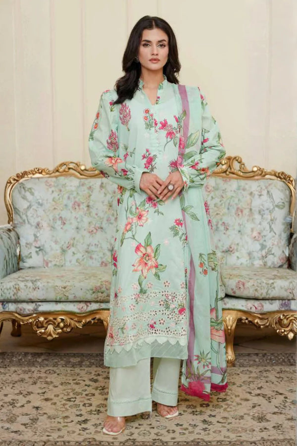 MAHVEEN BY JOHRA UN-STITCHED 3PC | JH-1143-MVN