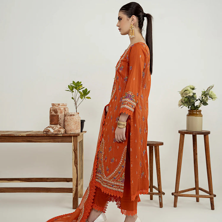 ANQARA BY ZAINAB FAZLANI UN-STITCHED 3PC | Hana