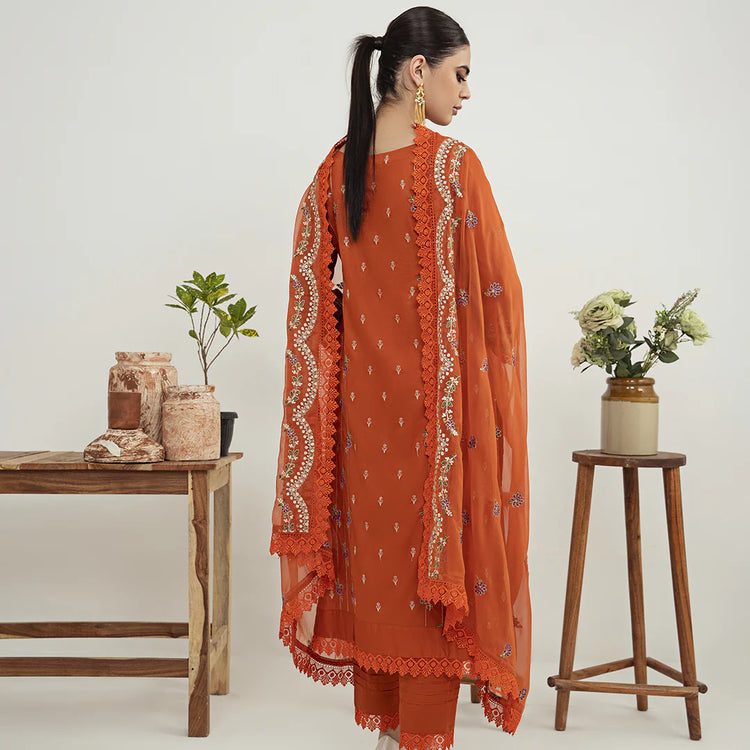 ANQARA BY ZAINAB FAZLANI UN-STITCHED 3PC | Hana