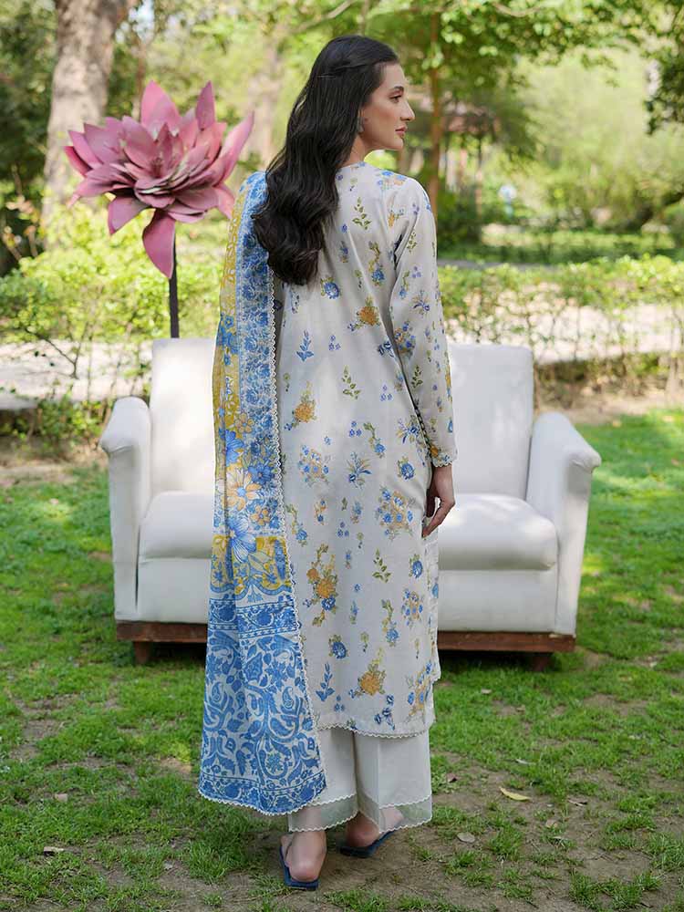 TWINKLING 3-Piece Unstitched Digital Printed Lawn Suit