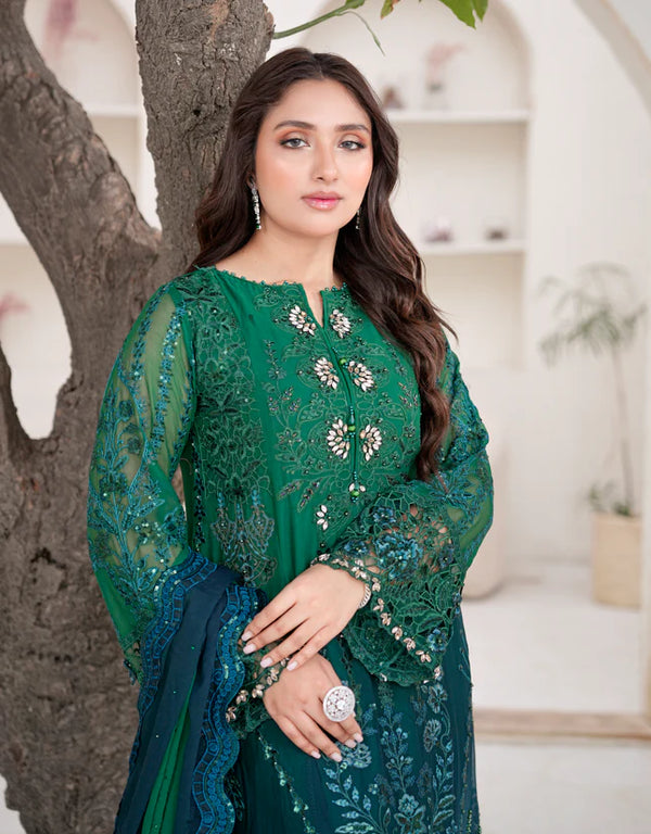 SAHOOR BY NOOR'S SEMI-STITCHED 3PC | D-04