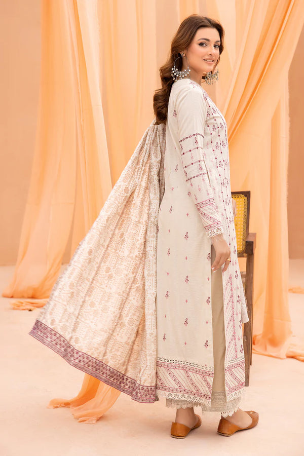 SHAMS BY JOHRA UN-STITCHED 3PC | JH:285:SHM