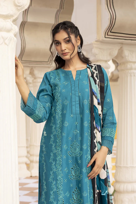 SEFA BY JOHRA CHIKANKARI UN-STITCHED 3PC | JH-697-SF