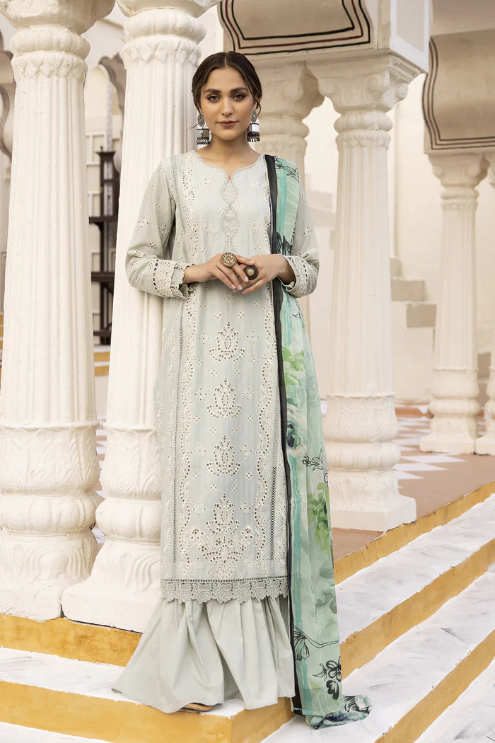 SEFA BY JOHRA CHIKANKARI UN-STITCHED 3PC | JH-698-SF