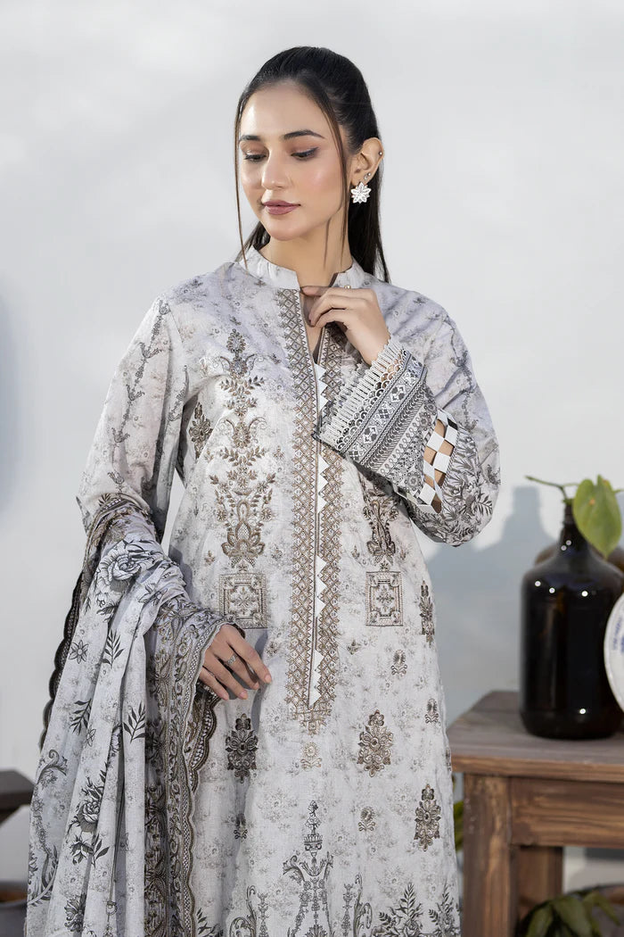 PARWAAZ BY JOHRA UN-STITCHED 3PC | JH-309-PZ