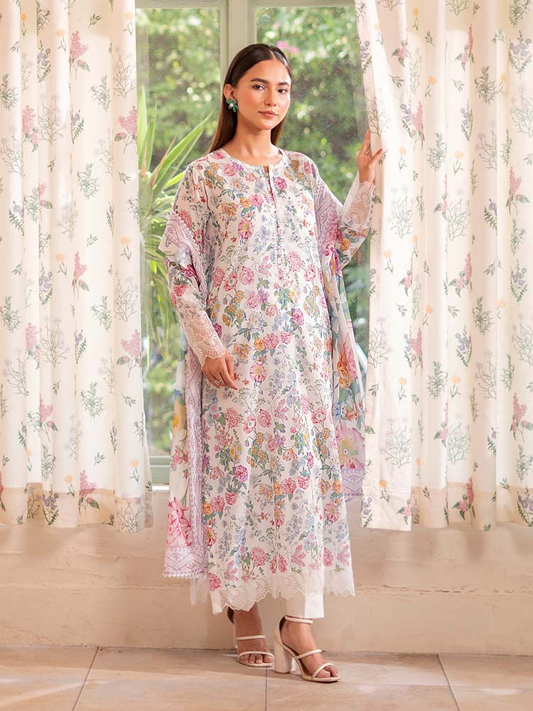 SAYA BY BRENISH UN-STITCHED LAWN | D-09