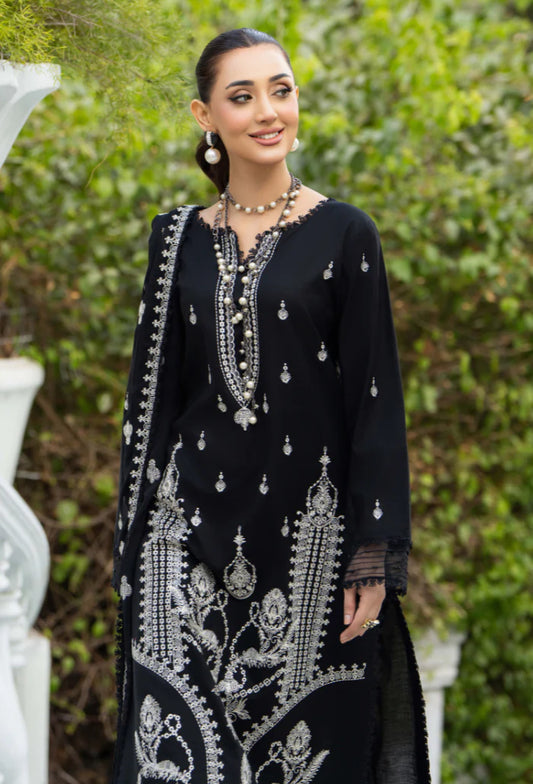 AVIVA BY HUMDUM UN-STITCHED 3PC | D-07