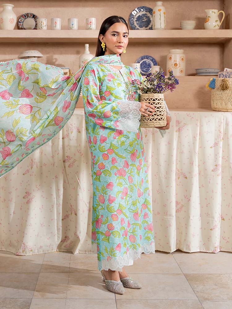 SAYA BY BRENISH UN-STITCHED LAWN | D-08