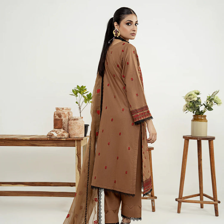 ANQARA BY ZAINAB FAZLANI UN-STITCHED 3PC | Araya