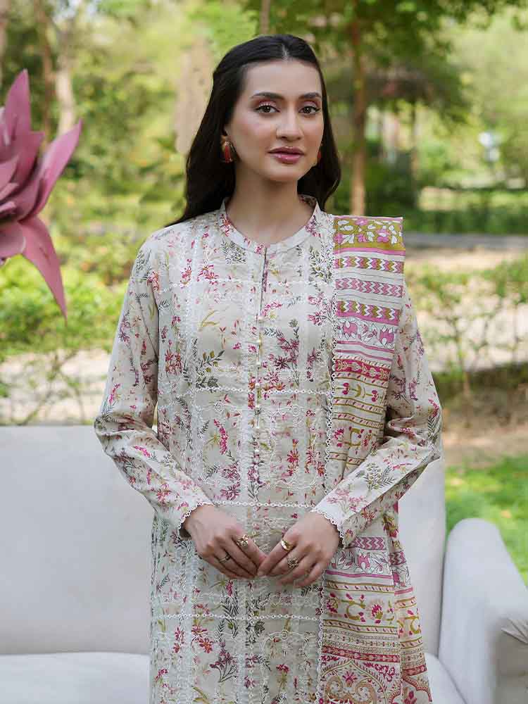 TWINKLING 3-Piece Unstitched Digital Printed Lawn Suit