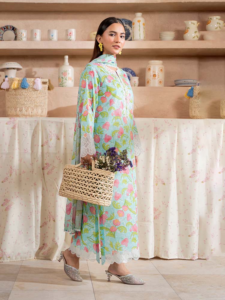 SAYA BY BRENISH UN-STITCHED LAWN | D-08