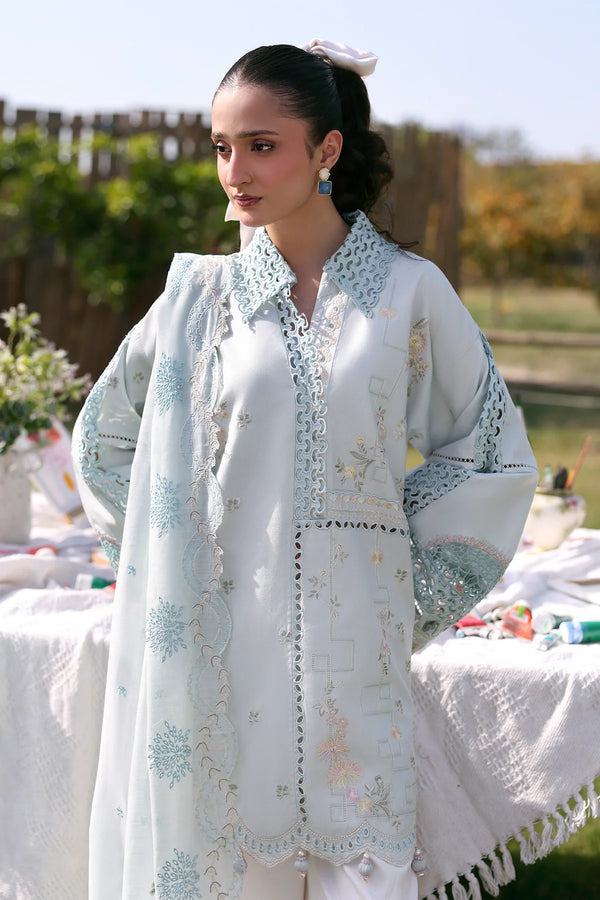 SUMMER SOIREE BY ZARPOSH UN-STITCHED 3PC | Kaelis
