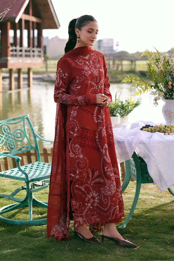 SUMMER SOIREE BY ZARPOSH UN-STITCHED 3PC | Calyx