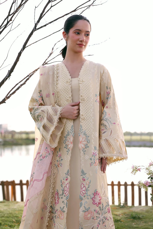 SUMMER SOIREE BY ZARPOSH UN-STITCHED 3PC | Ismera