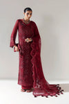 AYMAL BY ALIZEH UN-STITCHED 3PC| 2200-RIKA MAROON