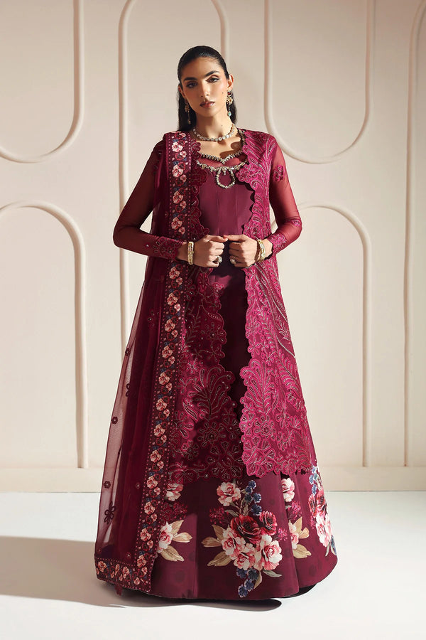 AYMAL BY ALIZEH UN-STITCHED 3PC| 2203-JUGNU