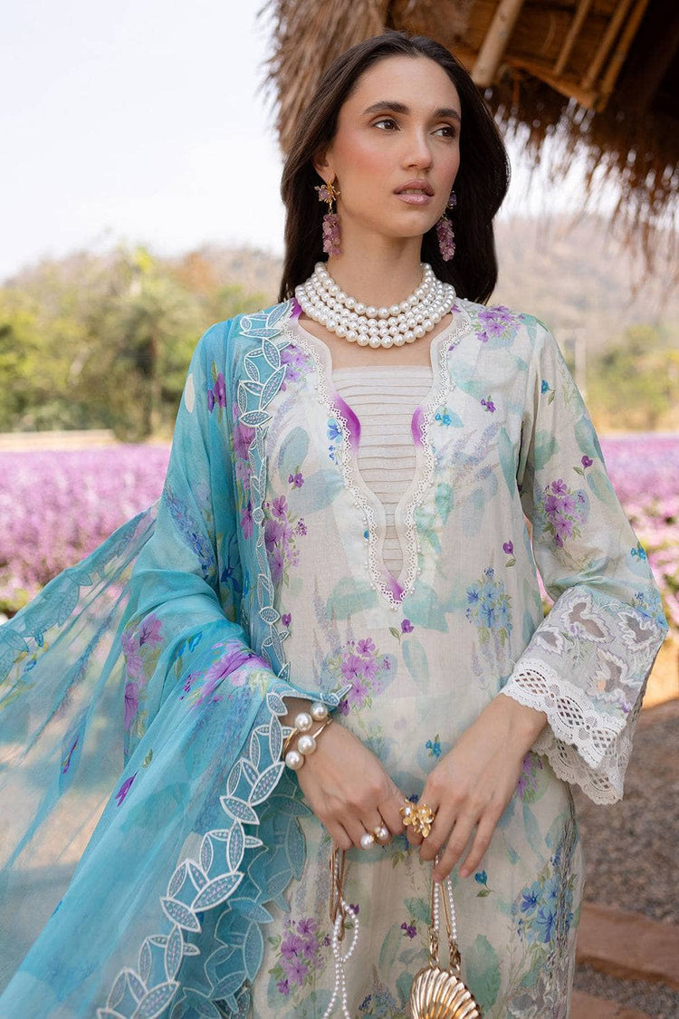 NUREH BLOOM UN-STITCHED 3PC | 05