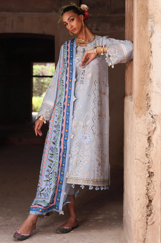ELAN LUXURY UN-STITCHED 3PC | EL25-01 B
