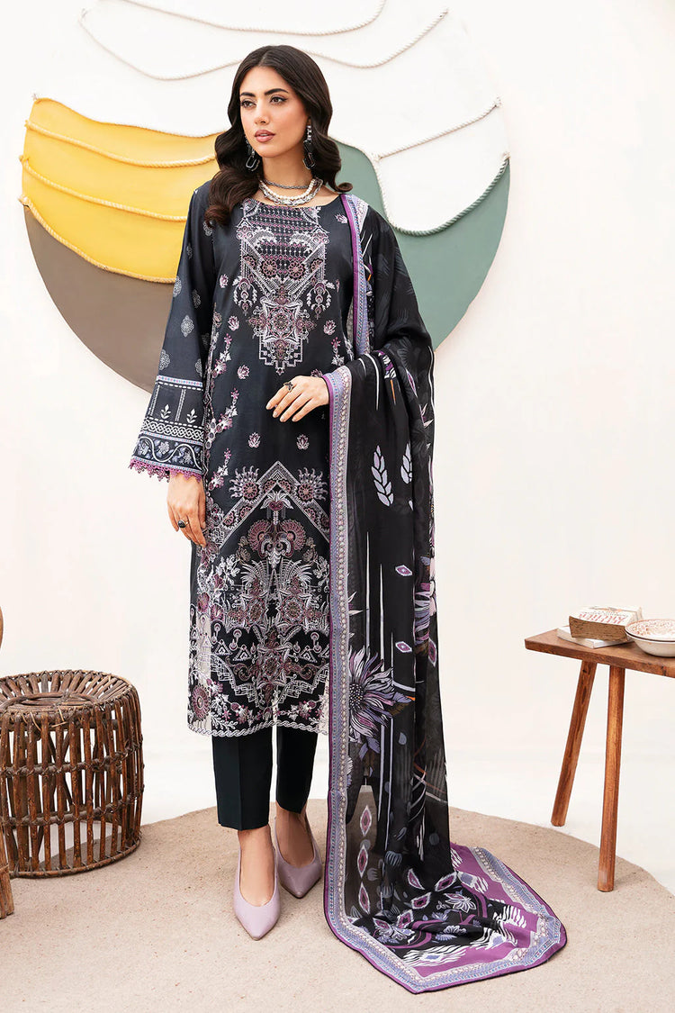 MASHAAL BY RAMSHA LUXURY LAWN-3PC | L-1102