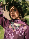 DAHLIA BY MAHNUR LUXURY LAWN STITCHED/D-1B