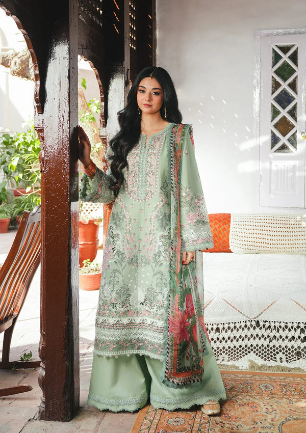 EK FASANA BY KAHF UN-STITCHED 3PC | KLB-4B SITARA