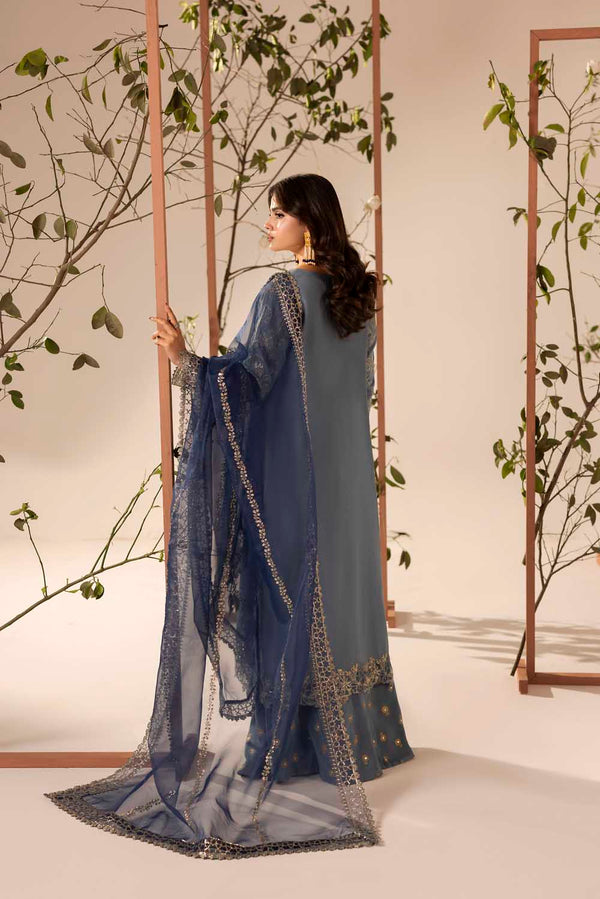 ZARDOZI EID EDTION - 02 ICE BLUE