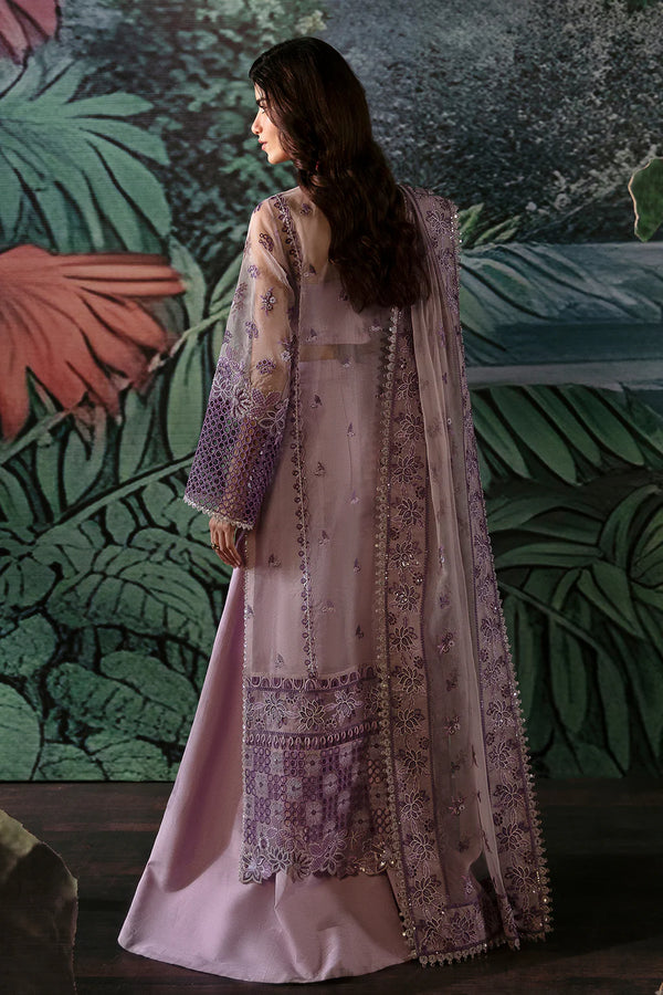 LA FUCHSIA FESTIVE UNSTITCHED BY AFROZEH - HELEN