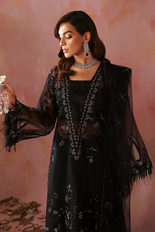 TARA BY SARDINIA UN-STITCHED-3PC | Ebony