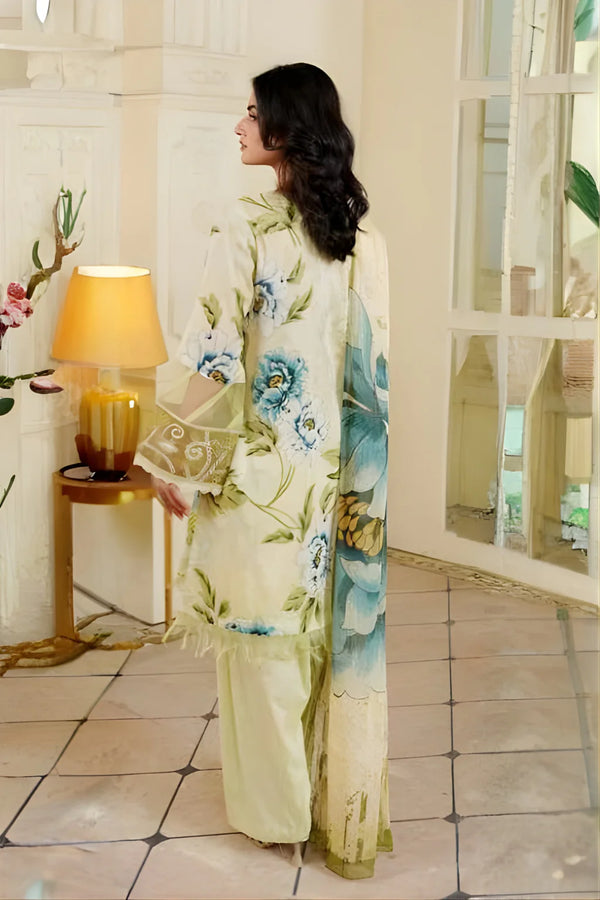 MAHVEEN BY JOHRA UN-STITCHED 3PC | JH-1136-MVN