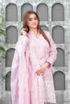 Sameeha Emb Paste Print Cutwork Dupatta By Tawakkal Fab D-1917