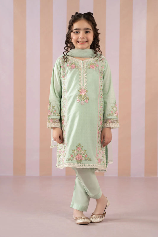 M KIDS BY MARIA B 2025 MKD-EF25-50 GREEN