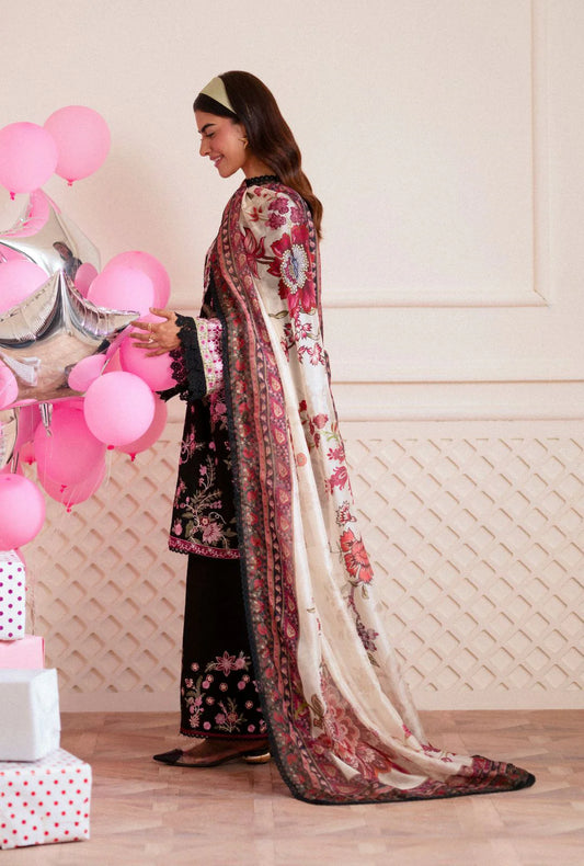 AJR SIGNATURE LAWN UN-STITCHED 3PC| DITSY