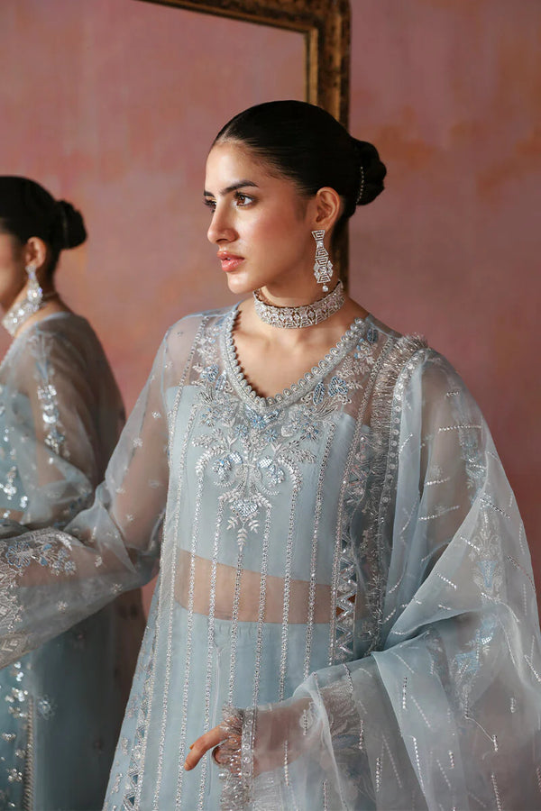 TARA BY SARDINIA UN-STITCHED-3PC | Azure