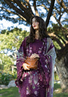 ELAF SIGNATURE EMBROIDERED LAWN 3PC | DARLING PLUM