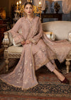 MERAKISH LUXURY CHIFFON UNSTITCHED 3P| BY SHAHZEB - TEA ROSE