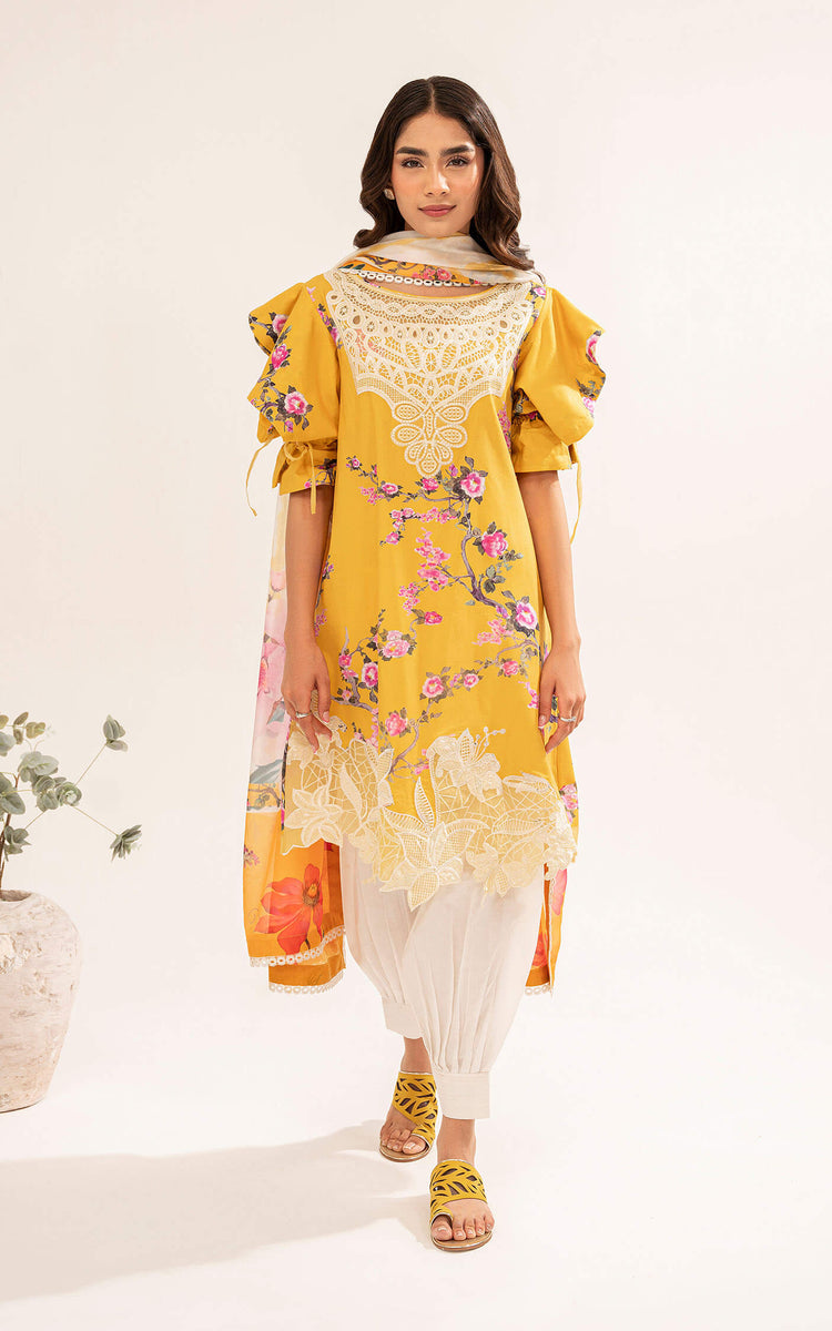 LEIA SUMMER LAWN BY || ASIFA & NABEEL || SARI (LL-02)