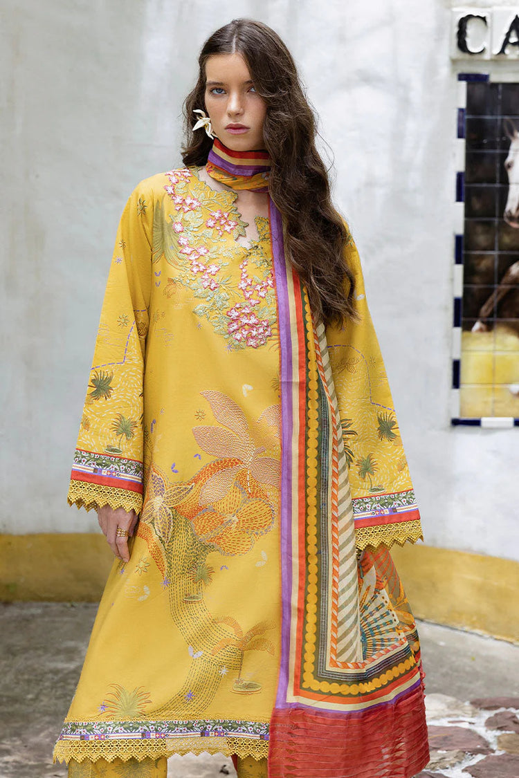 MIRASOL BY HEMLINE UN-STITCHED 3PC | SOL ARENA
