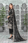 Sameeha Emb Paste Print Cutwork Dupatta By Tawakkal Fab D-1918