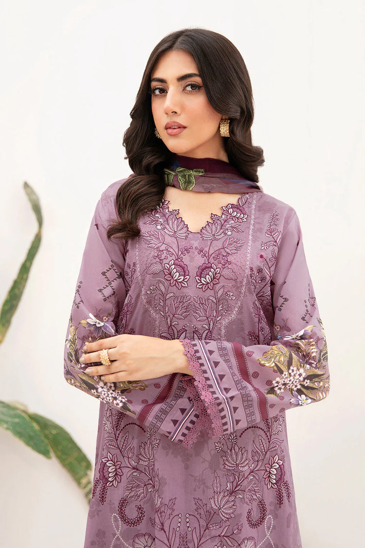 MASHAAL BY RAMSHA LUXURY LAWN-3PC | L-1103