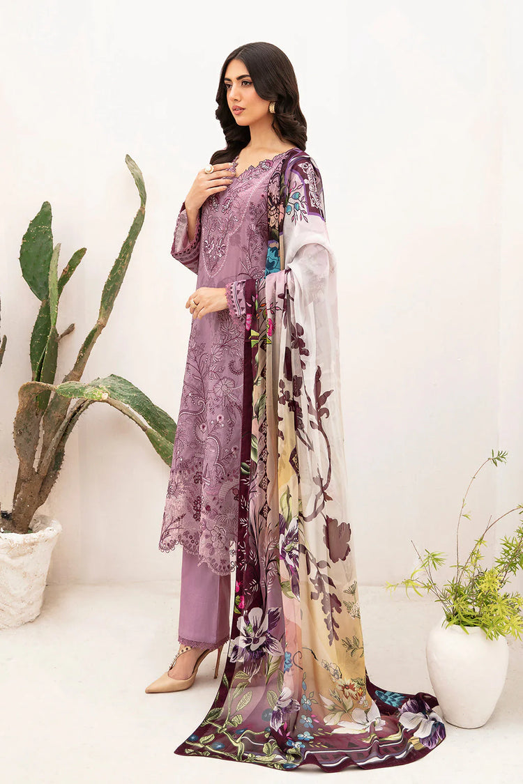 MASHAAL BY RAMSHA LUXURY LAWN-3PC | L-1103