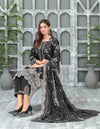Sameeha Emb Paste Print Cutwork Dupatta By Tawakkal Fab D-1918