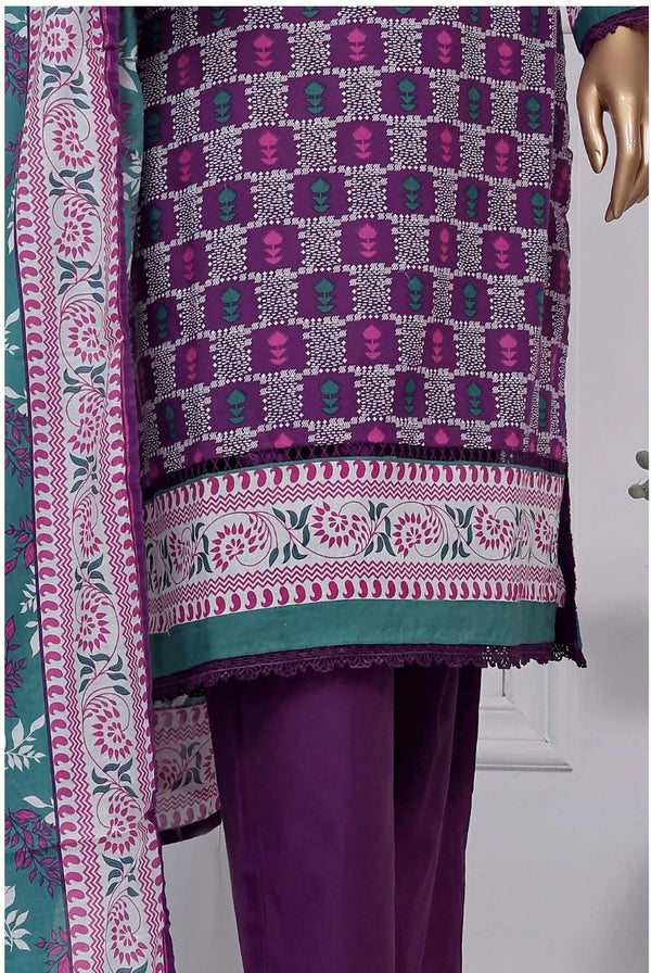 SADABAHAR PRINTED LAWN STITCHED 2025-D03