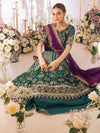 SAWARIYA LUXURY CHIFFON KALIDAAR UN-STITCHED 3PC SUITS BY ROHEENAZ -08